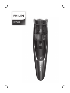 Посібник Philips BT7520 Тример для бороди