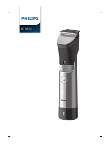 Manual Philips BT9810 Trimmer de barba