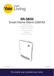 Manual de uso Yale SR-3800i Smart Home Sistema de seguridad