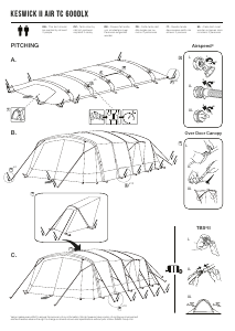 Manual Vango Keswick II Air TC 600DLX Tent