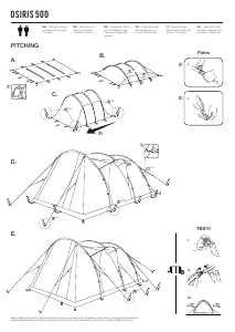 Handleiding Vango Osiris 500 Tent