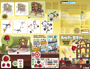 Handleiding K'nex set 72621 Angry Birds Breakin bacon