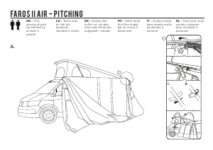 Mode d’emploi Vango Faros II Air Low Auvent