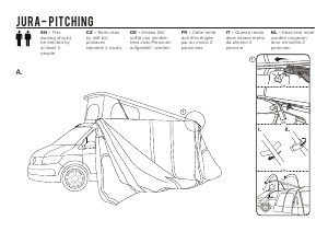 Bedienungsanleitung Vango Jura Air Tall Vorzelt