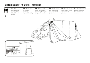 Handleiding Vango Motor Montelena Air 330 - Large Voortent