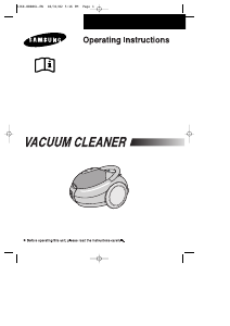 Manual Samsung VC-8615V Vacuum Cleaner