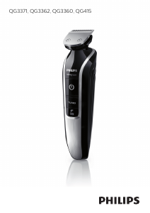 Manual Philips QG3362 Hair Clipper