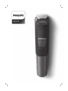 मैनुअल Philips MG5735 दाढ़ी का ट्रिमर