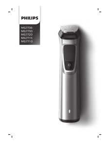 Mode d’emploi Philips MG7710 Tondeuse à barbe