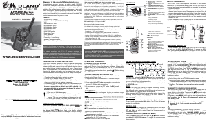 Handleiding Midland LXT490 Walkie-talkie