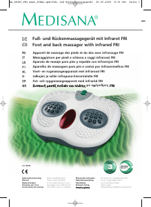 Manual Medisana FRI Massage Device