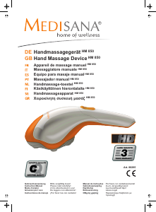 Εγχειρίδιο Medisana HM 850 Συσκευή μασάζ