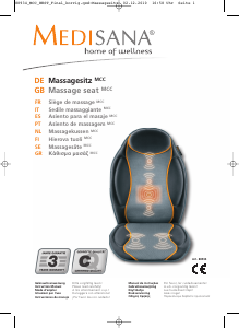 Manual Medisana MCC Massajador