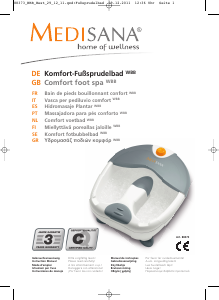 Manual Medisana WBB Massage Device