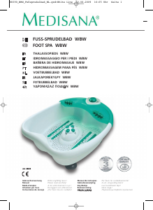 Manual Medisana WBW Massage Device