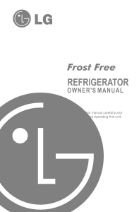 Manual LG GR-T252GV Fridge-Freezer