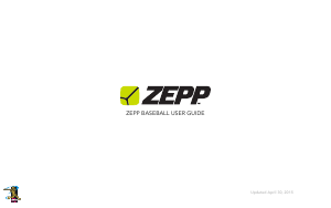 Handleiding Zepp Baseball Swing analyser