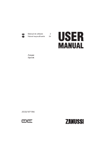 Manual Zanussi ZCG21071WA Aragaz