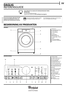 Bruksanvisning Whirlpool FSCR 80422 Tvättmaskin