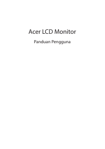 Panduan Acer UT222Q Monitor LCD