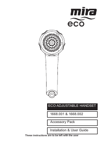 Manual Mira Eco Shower Head