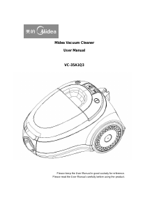 Manual Midea VC-35A1Q3 Vacuum Cleaner