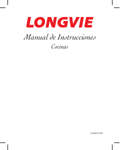 Manual de uso Longvie 18501BF Cocina