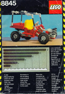 Mode d’emploi Lego set 8845 Technic Buggy