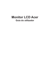 Manual Acer VW257 Monitor LCD