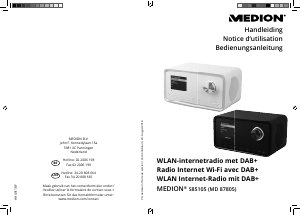 Mode d’emploi Medion S85105 (MD 87805) Radio