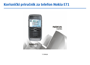 Priručnik Nokia E71 Mobilni telefon