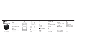 说明书 Uniden AR 1301 闹钟收音机