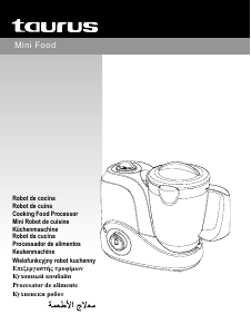Manual Taurus MiniFood Robot de cozinha