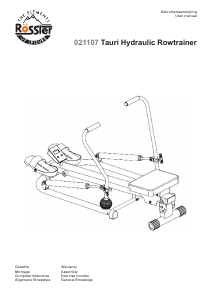 Manual Rössler 021107 Tauri Hydraulic Rowing Machine