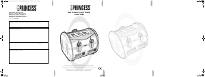 Manual de uso Princess 142388 New Classics Tostador