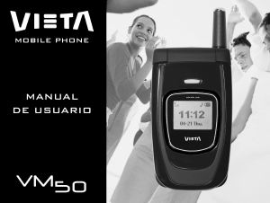 Manual de uso Vieta VM50 Teléfono móvil