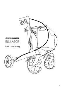 Bruksanvisning Swereco 121300 Rollator