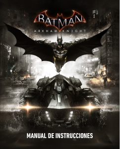 Manual de uso Sony PlayStation 4 Batman - Arkham Knight