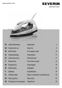 Manual de uso Severin BA 3210 Plancha