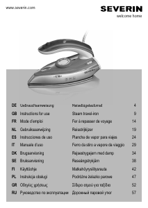 Käyttöohje Severin BA 3234 Silitysrauta