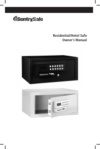 Manual SentrySafe H060ES Safe