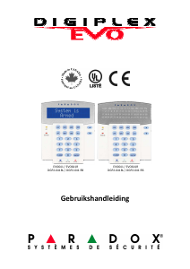 Handleiding Paradox DGP2-641BL Alarmsysteem