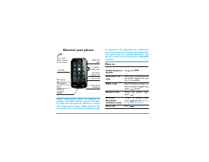 Handleiding Philips CTX800BLK Mobiele telefoon