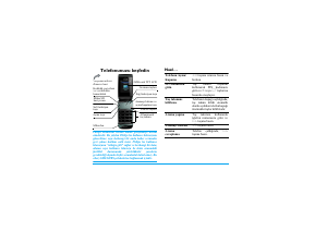 Kullanım kılavuzu Philips CT9A9QPNX Cep telefonu