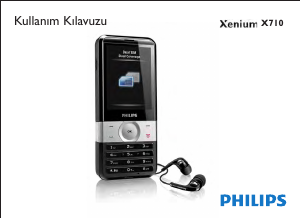 Kullanım kılavuzu Philips CTX710BLS Cep telefonu