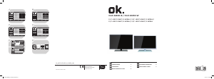 Manual OK OLE 22450-B LED Television