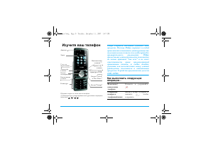 Руководство Philips CT0298RED Мобильный телефон