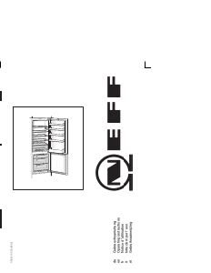 Manual Neff K8524X2 Fridge-Freezer