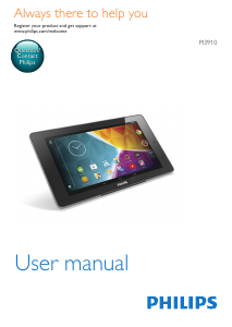 Manual Philips PI3910B2 Tablet