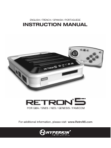 Mode d’emploi Hyperkin RetroN5